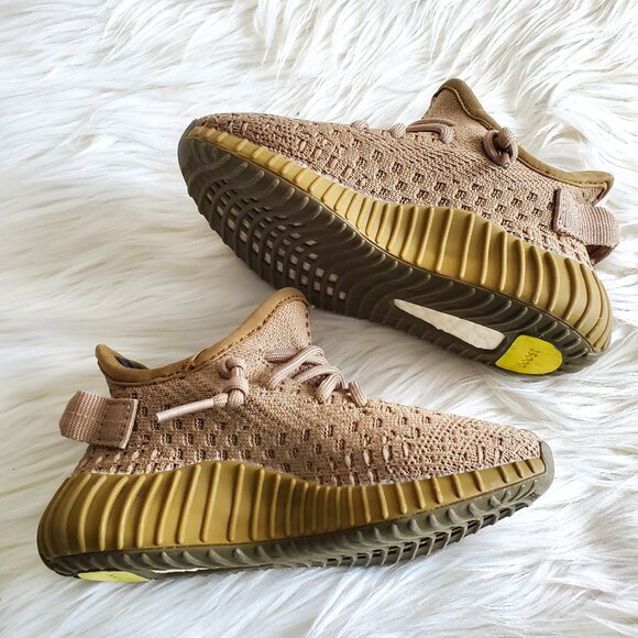 Adidas Yeezy Boost 350 Earth Kid's V2 Sneaker SZ 10K - Picture 3 of 12